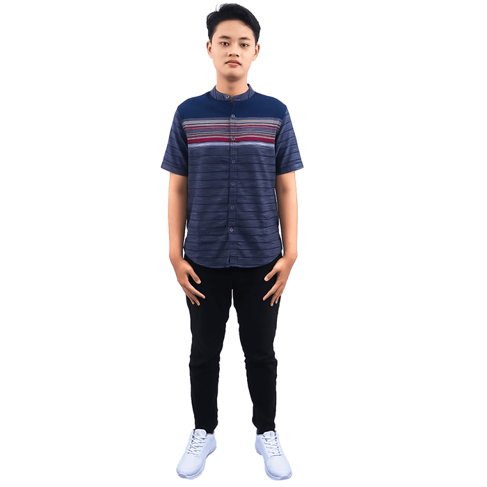 CARDINAL MEN KEMEJA KOKO JEANS V.2 ( SLIM FIT, NAVY )