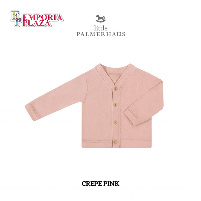 LITTLE PALMERHAUS KIDS CARDIGAN CREPE PINK