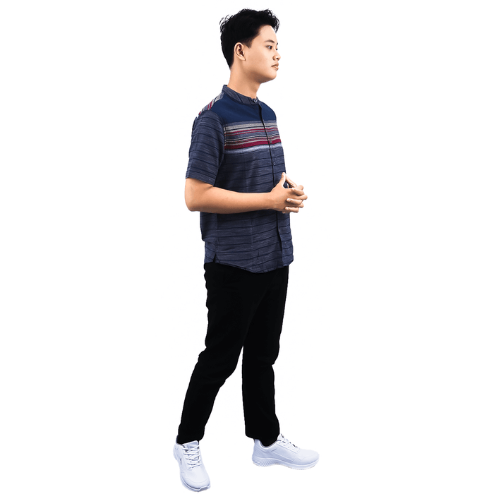 CARDINAL MEN KEMEJA KOKO JEANS V.2 ( SLIM FIT, NAVY )