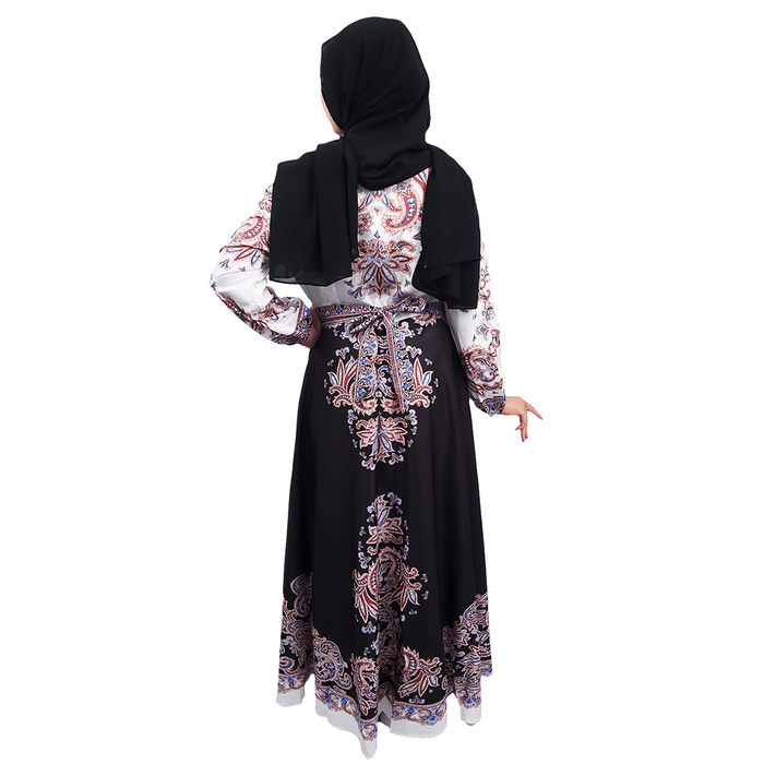 EAST INDIES GAMIS KOREA PATTERN ( REGULAR, WHITE ON BLACK )