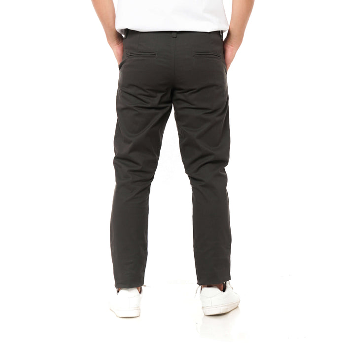 EAST INDIES CHINOS ( SLIM FIT, CHARCOAL )