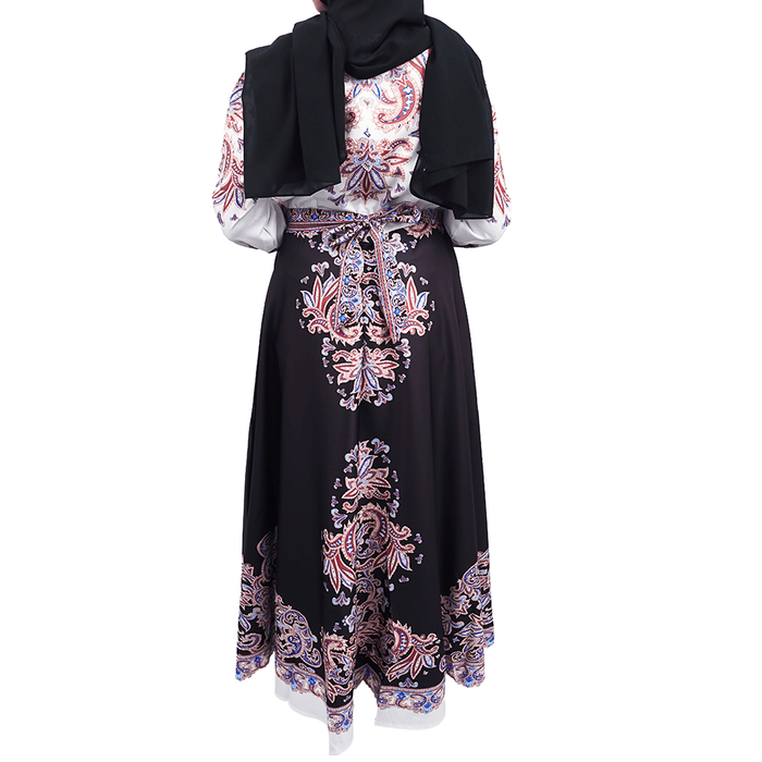 EAST INDIES GAMIS KOREA PATTERN ( REGULAR, WHITE ON BLACK )