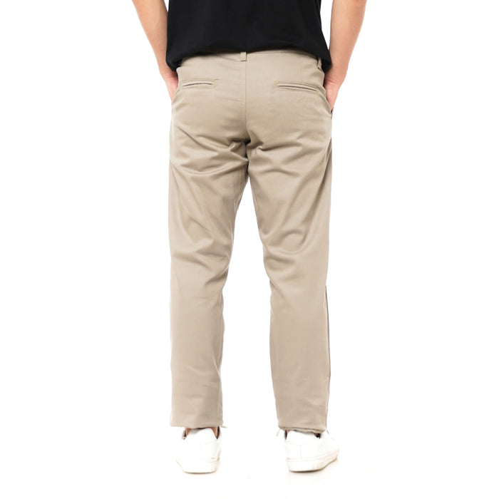 EAST INDIES CHINOS ( SLIM FIT, PASTEL GREY )