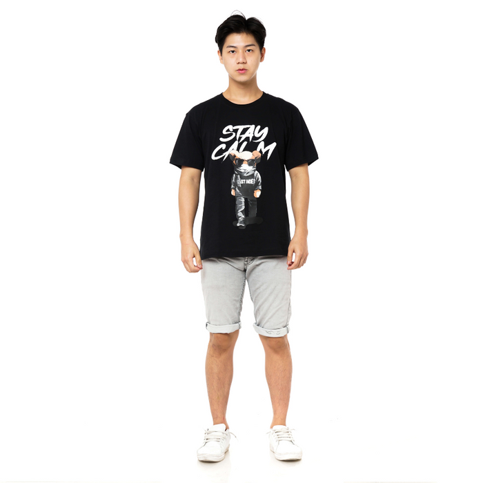 EAST INDIES COTTON COMBED 24'S ( REGULAR, FULL BLACK )